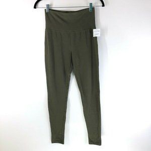 BP Leggings High Waist Pull On Basic Stretch Olive Green Size XXS
